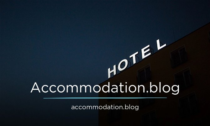 ACCOMMODATION.BLOG