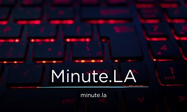 Minute.LA - Creative brandable domain for sale