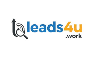 Leads4u.work - Creative brandable domain for sale