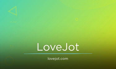 LoveJot.com - Creative brandable domain for sale