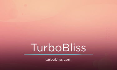 TurboBliss.com - Creative brandable domain for sale
