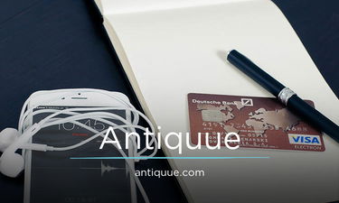 Antiquue.com - Creative brandable domain for sale