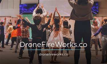 DroneFireWorks.co - Creative brandable domain for sale