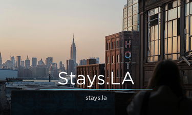 Stays.LA - Creative brandable domain for sale