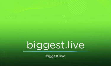 biggest.live - Creative brandable domain for sale