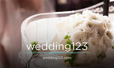 Wedding123.com - Creative brandable domain for sale