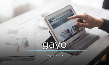 Gayo.co.uk - Creative brandable domain for sale