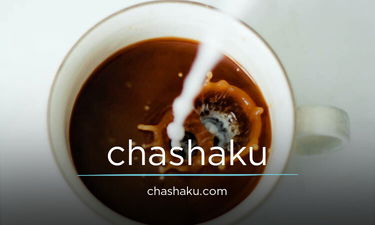 Chashaku.com - Creative brandable domain for sale