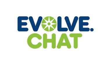 Evolve.chat - Creative brandable domain for sale
