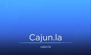 Cajun.la - Creative brandable domain for sale