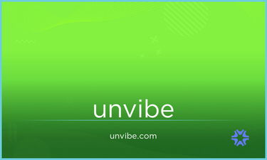 UnVibe.com - Creative brandable domain for sale