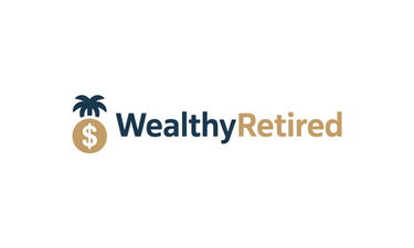 WealthyRetired.com - Creative brandable domain for sale