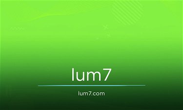Lum7.com - Creative brandable domain for sale