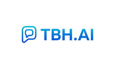 TBH.ai - Creative brandable domain for sale