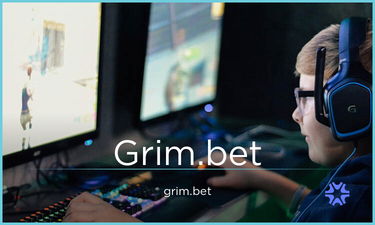 Grim.bet - Creative brandable domain for sale