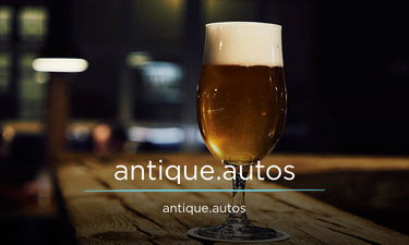 Antique.autos - Creative brandable domain for sale