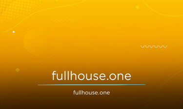 Fullhouse.one - Creative brandable domain for sale