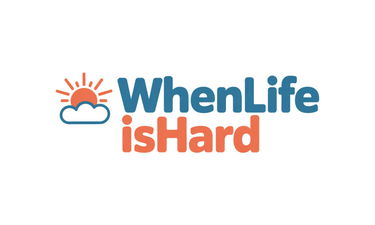 WhenLifeIsHard.com - Creative brandable domain for sale