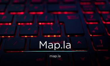 Map.la - Creative brandable domain for sale