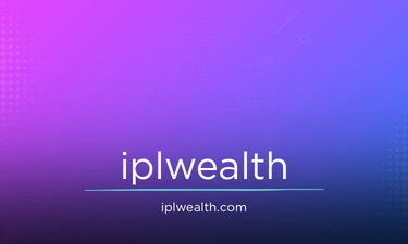 IPLWealth.com - Creative brandable domain for sale