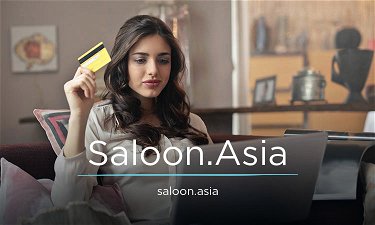 Saloon.Asia - Creative brandable domain for sale