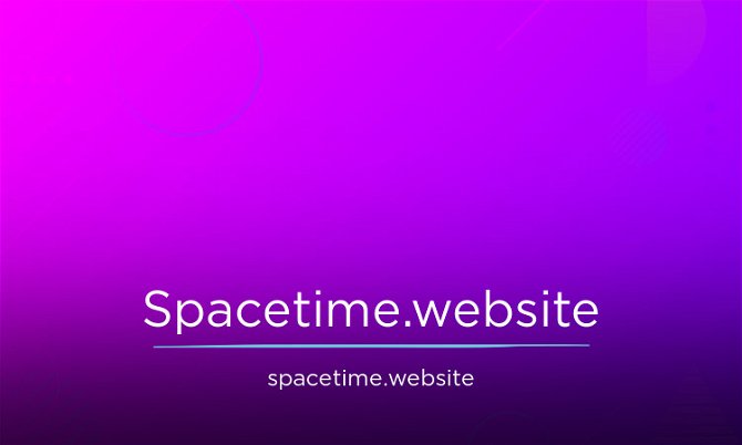 Spacetime.website