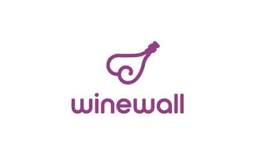 WineWall.com - Creative brandable domain for sale