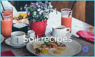 Soil.recipes - Creative brandable domain for sale