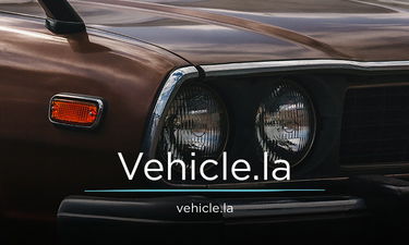Vehicle.la - Creative brandable domain for sale