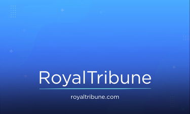 RoyalTribune.com - Creative brandable domain for sale