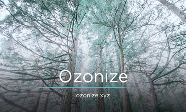 Ozonize.xyz - Creative brandable domain for sale