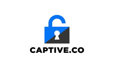 Captive.co - Creative brandable domain for sale