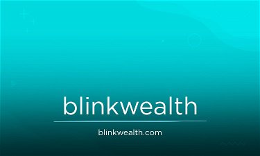 BlinkWealth.com - Creative brandable domain for sale