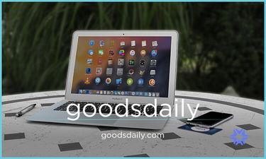 GoodsDaily.com - Creative brandable domain for sale
