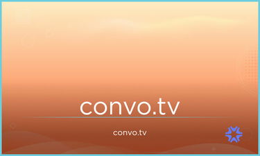 Convo.tv - Creative brandable domain for sale