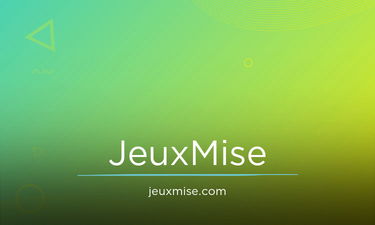 JeuxMise.com - Creative brandable domain for sale