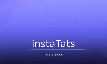 instaTats.com - Creative brandable domain for sale