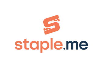 Staple.me - Creative brandable domain for sale