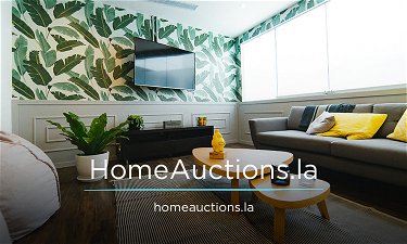 HomeAuctions.la - Creative brandable domain for sale