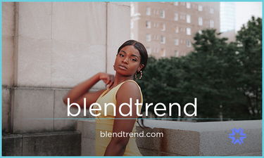 BlendTrend.com - Creative brandable domain for sale