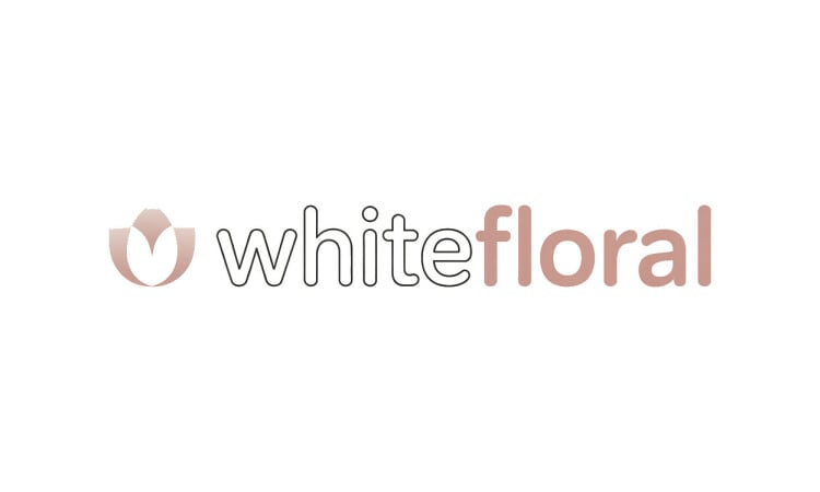 WhiteFloral logo