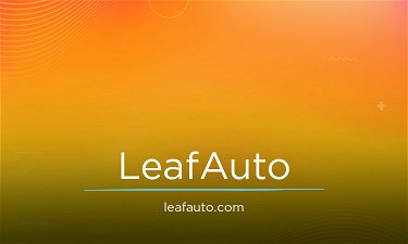 LeafAuto.com - Creative brandable domain for sale