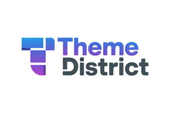 ThemeDistrict.com - Creative brandable domain for sale