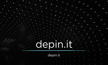 DePin.it - Creative brandable domain for sale