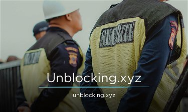 unblocking.xyz - Creative brandable domain for sale