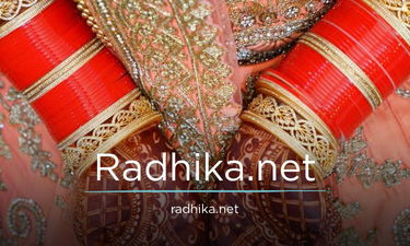 Radhika.net - Creative brandable domain for sale