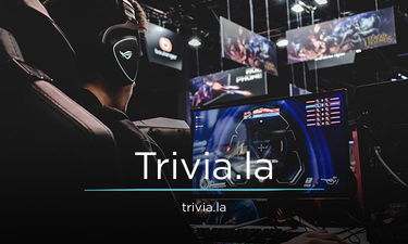 Trivia.la - Creative brandable domain for sale