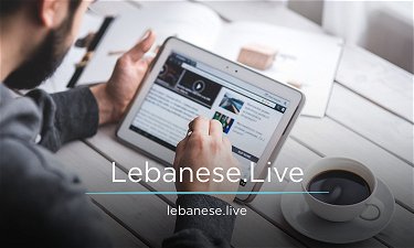 Lebanese.Live - Creative brandable domain for sale