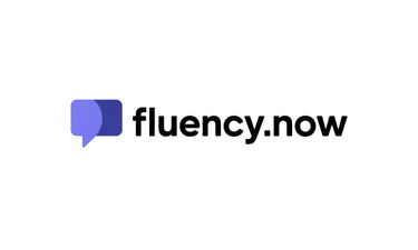 Fluency.now - Creative brandable domain for sale