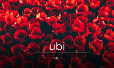 UBI.la - Creative brandable domain for sale